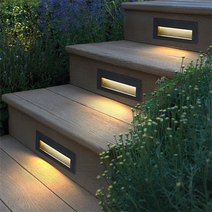 Applique murale LED étanche pour éclairage extérieur jardin et escaliers — LZ4X7P9