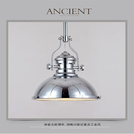 Lustre industriel en fer style nordique pour cadeau de Nouvel An — LZ4X9T