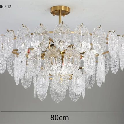 Lustre en cristal au design moderne pour une ambiance élégante — LZ4X9T2