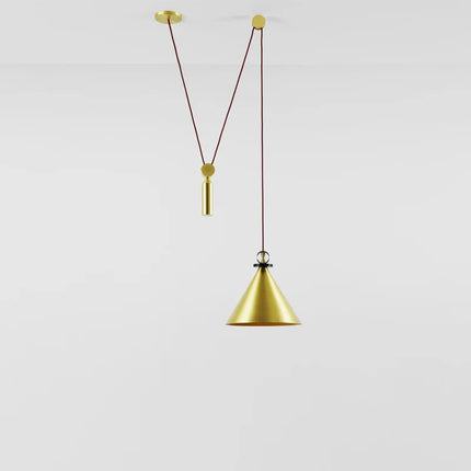 Suspension design en verre et métal pour intérieur moderne — LZ4Q7J2