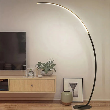 Lampadaire LED design arc style nordique moderne — LZ4X9P