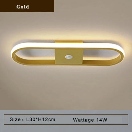 Plafonnier LED intérieur avec détecteur de mouvement PIR intégré — LZ4F9X2