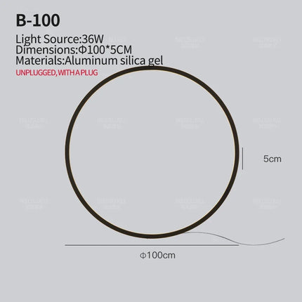 Applique murale minimaliste pour salon — LZ4X9P2