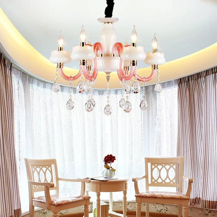 Lustre moderne en cristal avec éclairage LED créatif — LZ4M9Q2