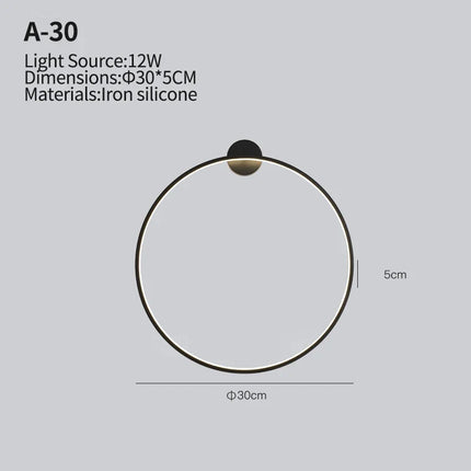 Applique murale minimaliste pour salon — LZ4X9P2