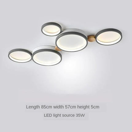 Lustre LED nordique pour salon, café, balcon et vestiaire — LZ4X9T2