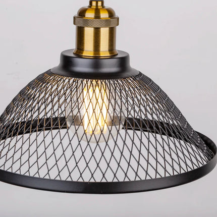 Plafonnier LED vintage style industriel rétro pour loft — LZ4X9P2