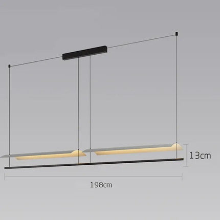 Lustre LED minimaliste design