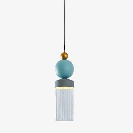 Suspension design colorées créatives Tassel