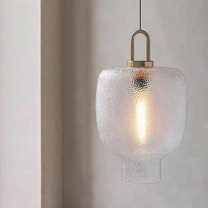 Lustre suspension en verre au design minimaliste et léger — LZ4X9P2Q