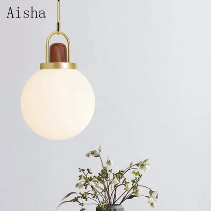 Suspension en verre style chinois pour bar et restaurant décoratif — LZ4X9T2