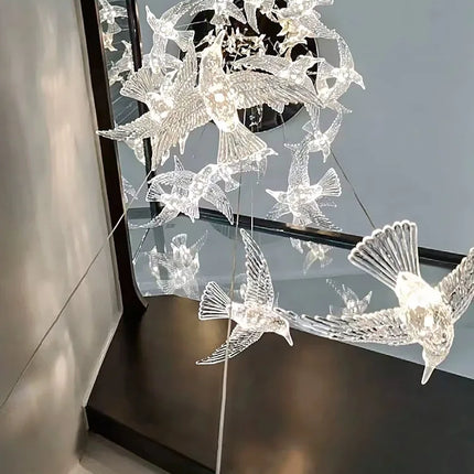 Lustre minimaliste en acrylique pour intérieur moderne — LZ4X9P