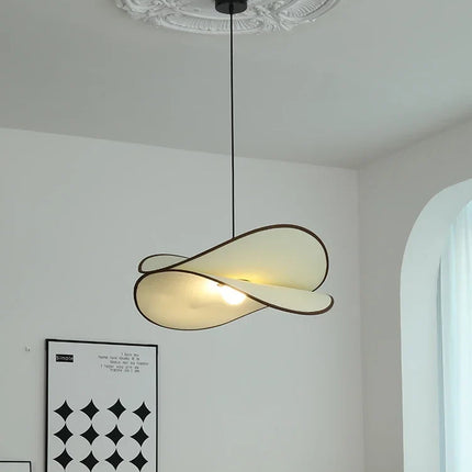 lustre wabi sabi en tissu pour décoration intérieure design moderne