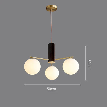 Lustre japonais en cuivre au style rétro médiéval pour intérieur élégant — LZ4X9P2