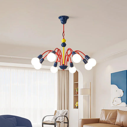 Suspension lustre vintage Memphis style médiéval fruits — LZ4X9T