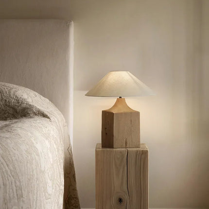 Lampe de chevet zen design japonais wabi-sabi rétro luxe — LZ4QJ7M