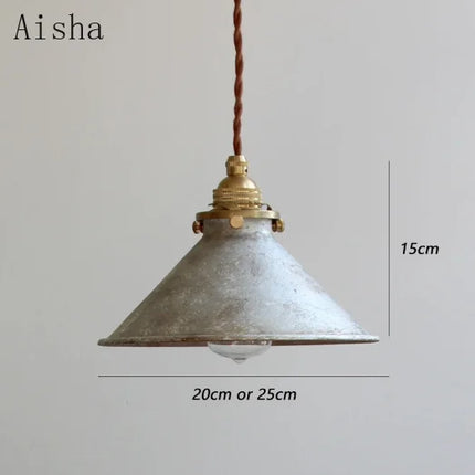 Suspension décorative en laiton effet rouille pour intérieur — LZ4X9Q