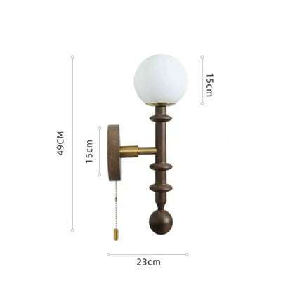 Lustre suspension LED style rétro français pour plafond — LZ4X9J