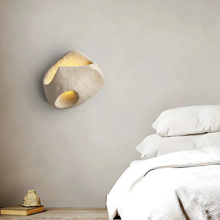Applique murale nordique en ciment style wabi sabi pour décoration créative — LZ4T9XQ