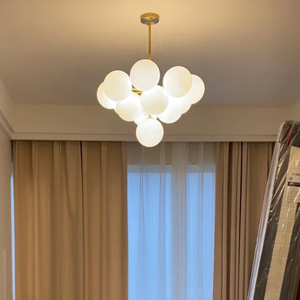 Suspension LED en verre décorative de luxe pour restaurant — LZ4N7Q