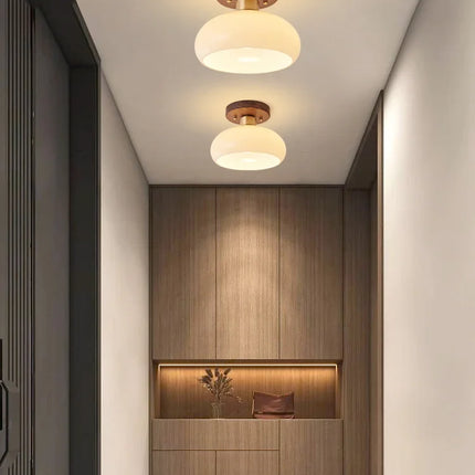 Plafonnier LED blanc pour hall, cuisine et salon — LZ4X9M2