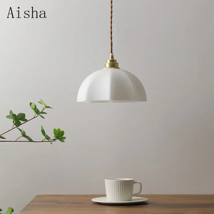 Suspension en cuivre au design élégant pour restaurant et magasin — LZ4X9T2