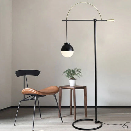 Lampadaire minimaliste au design créatif pour intérieur moderne — LZ4P9X