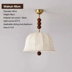 B-Noyer D40cm / Lumière chaude