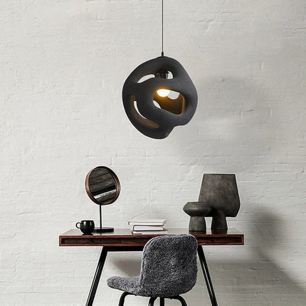 Suspension LED nordique design wabi-sabi pour salle à manger et bar — LZ4X9Q