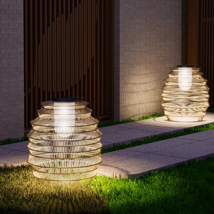 Lampadaire solaire étanche portable pour jardin et terrasse — LZ4X9B