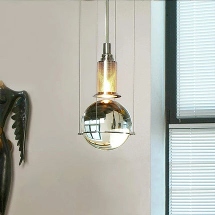 Lustre en verre moderne pour décoration intérieure élégante — LZ4F9X2