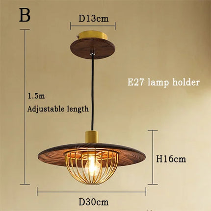 Lustre suspension LED rétro style loft moderne — LZ4G7T9