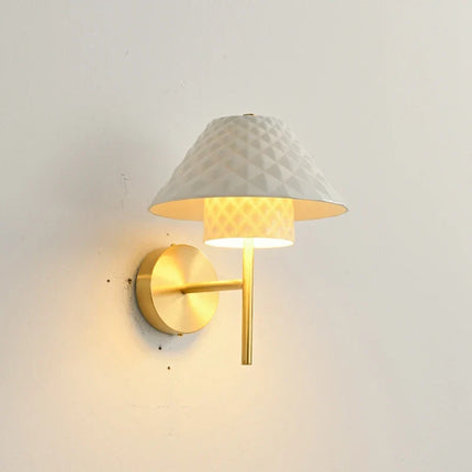 Lustre contemporain en céramique dorée pour intérieur — LZ4X9J