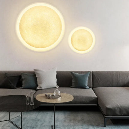 Plafonnier LED tricolore en acrylique au design moderne et élégant — LZ4X9P