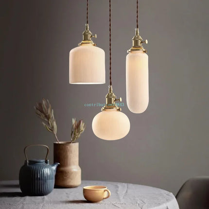 Applique murale LED vintage en céramique style nordique moderne — LZ4X9P2
