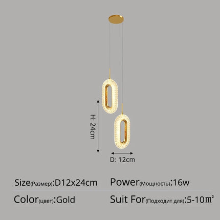Lustre moderne de luxe à tête unique — LZ4X9T2