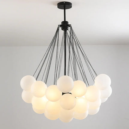 Suspension en verre au design nordique pour décoration intérieure de luxe — LZ4X9T2