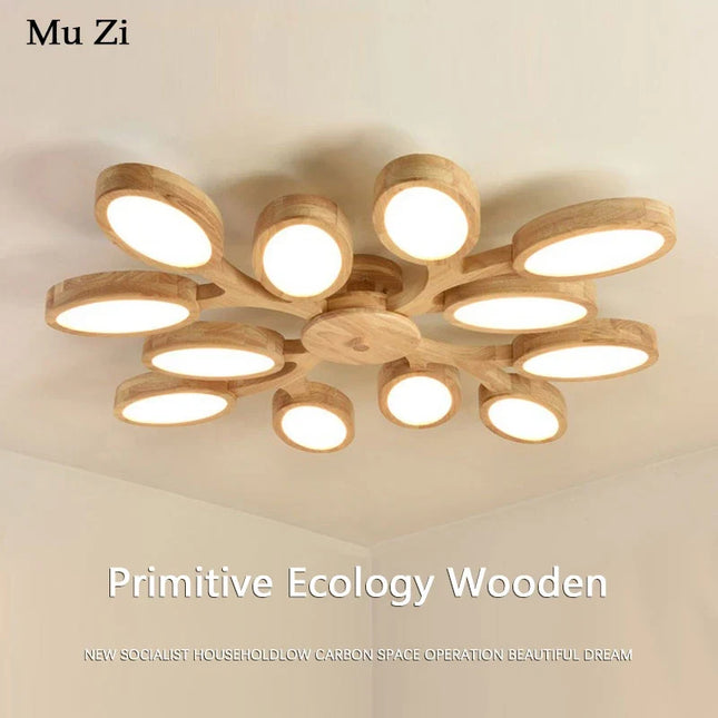 Lustre LED moderne design arbre pour décoration intérieure — LZ4X9T1