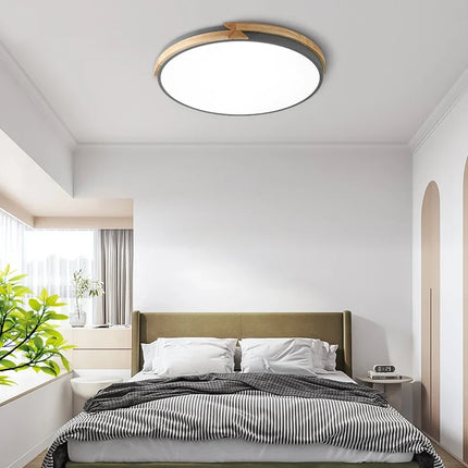 Plafonnier LED encastré ultra-mince au design nordique — LZ4P9X
