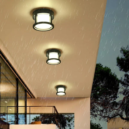 Plafonnier moderne étanche pour décoration intérieure élégante — LZ4P9XJ