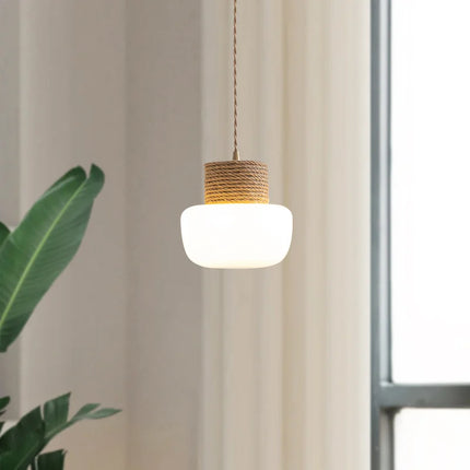 Suspension LED décorative en verre au design nordique — LZ4X9P