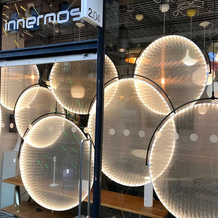 Suspension ronde en tissu danois pour décoration intérieure — LZ4X9T