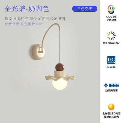 Suspension fleur style nordique pour éclairage et décoration enfants — LZ4X9P