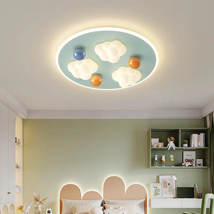 Plafonnier nuage crème pour chambre enfant moderne et chaleureuse — LZ4X9T