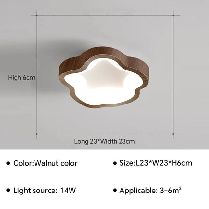 Plafonnier LED nordique pour décoration intérieure — LZ4X9JQ