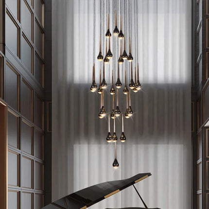 Lustre moderne design luxe pour villa et duplex — LZ4X9P2