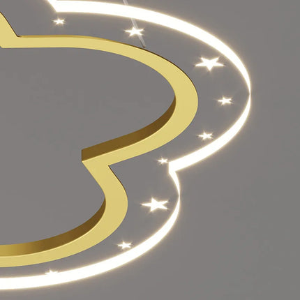 Lustre étoile lumineux créatif pour chambre d’enfants — LZ4XJ9