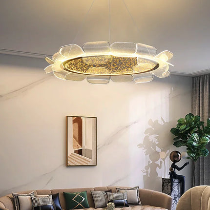Suspension en acrylique au design moderne pour intérieur élégant et romantique — LZ4X9P
