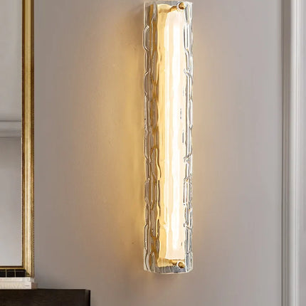 Applique murale LED en verre pour intérieur contemporain — LZ4X9P2