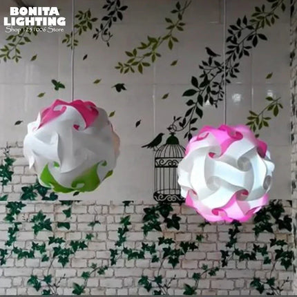 Lustre à assembler Hortensia pour ambiance artistique moderne — LZ4X9T2